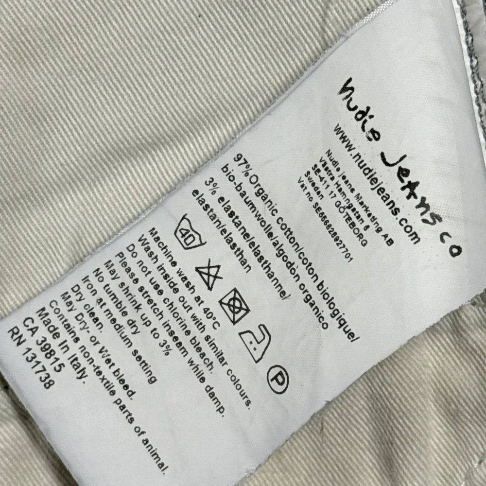 Nudie Jeans Co Jeans Women 31x34 Skinny Lin Denim